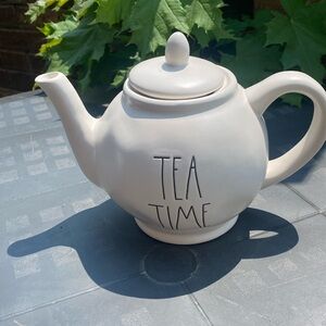 Raw Dunn Tea Time Ceramic Teapot